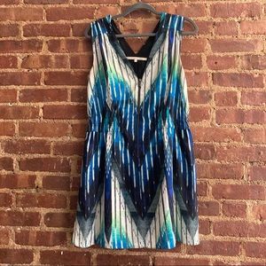 Rachel Roy - Large - zipper skater dress